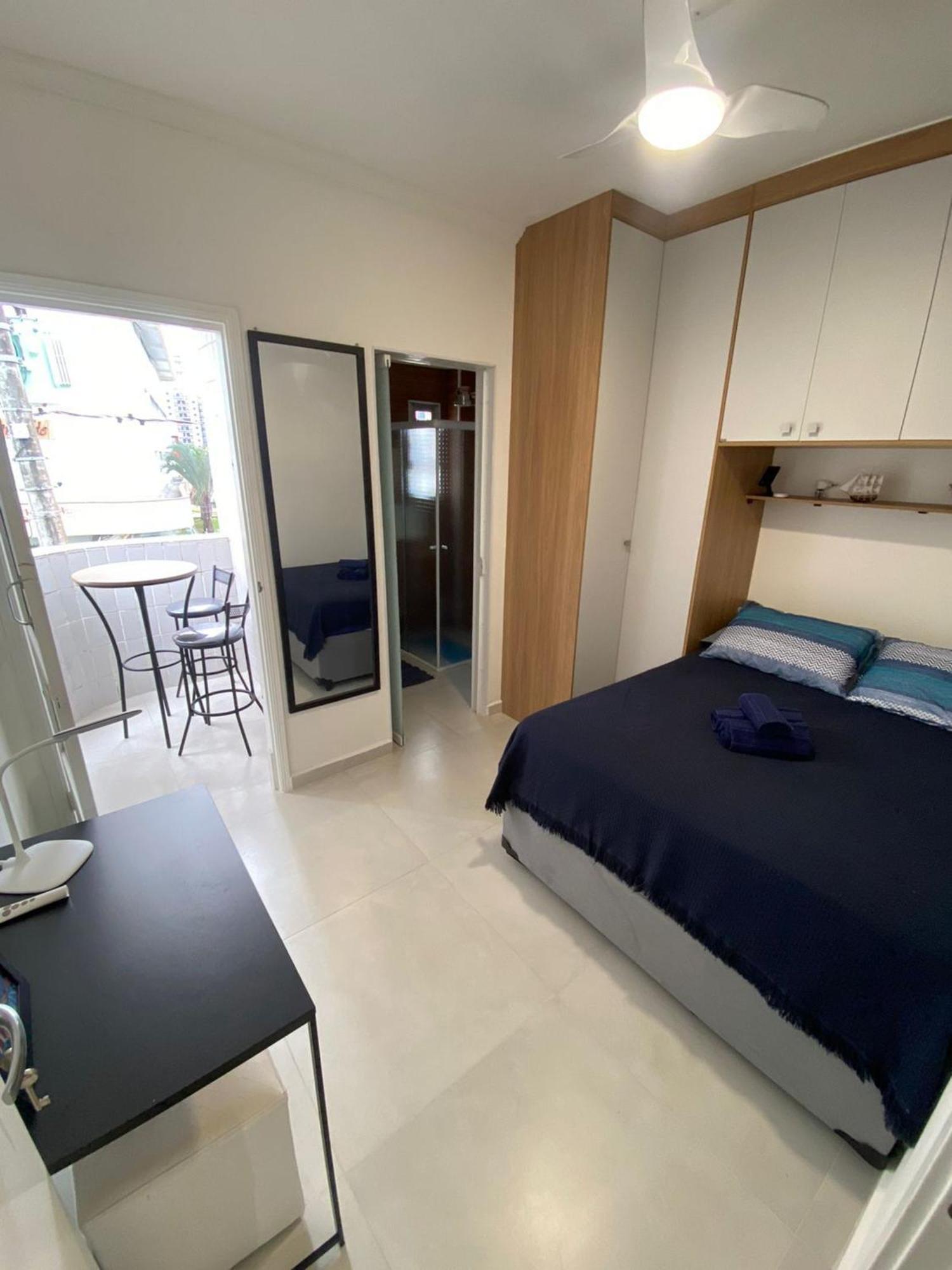 Canto Forte- Suite C/Varanda - Ate 5 Hospedes- Garagem - Wi Fi E 200 Metros Da Praia, 50 Metros Da Av Gastronomica Da Pg Praia Grande (Santos) Eksteriør bilde